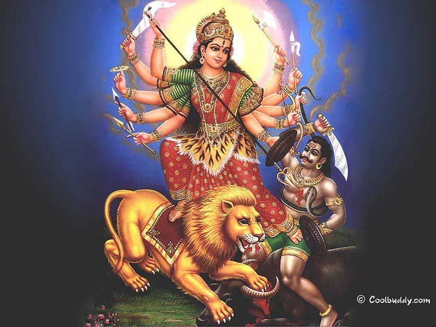 Индуистки Бог, Снимки на Индуски Бог, Индуистки Бог, Индийски Бог, 3d бог на индуистката дурга маа HD тапет