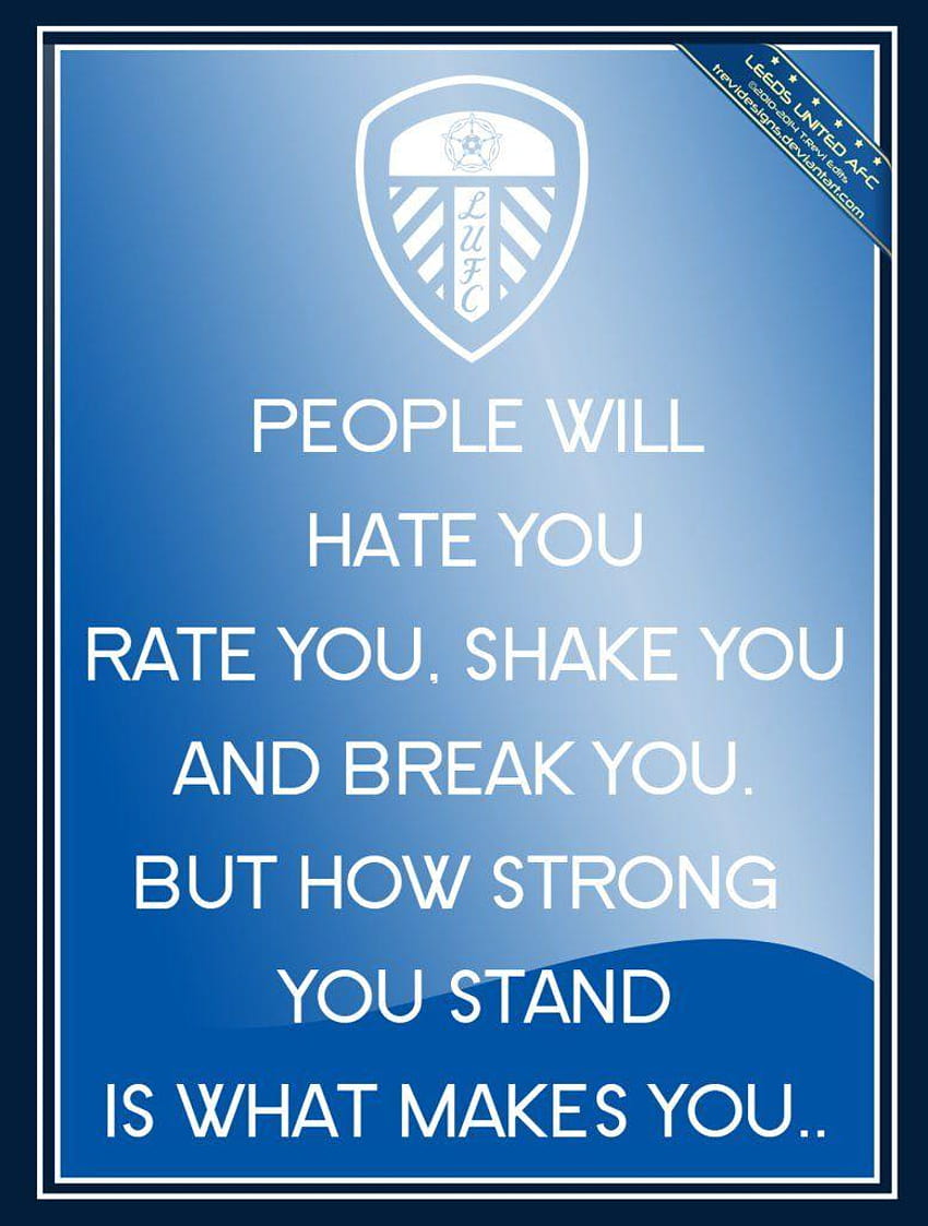 Its What Makes Us, leeds united HD phone wallpaper