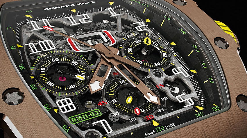 Richard Mille rinnova il cronografo RM 11 più venduto, gli orologi richard mille Sfondo HD