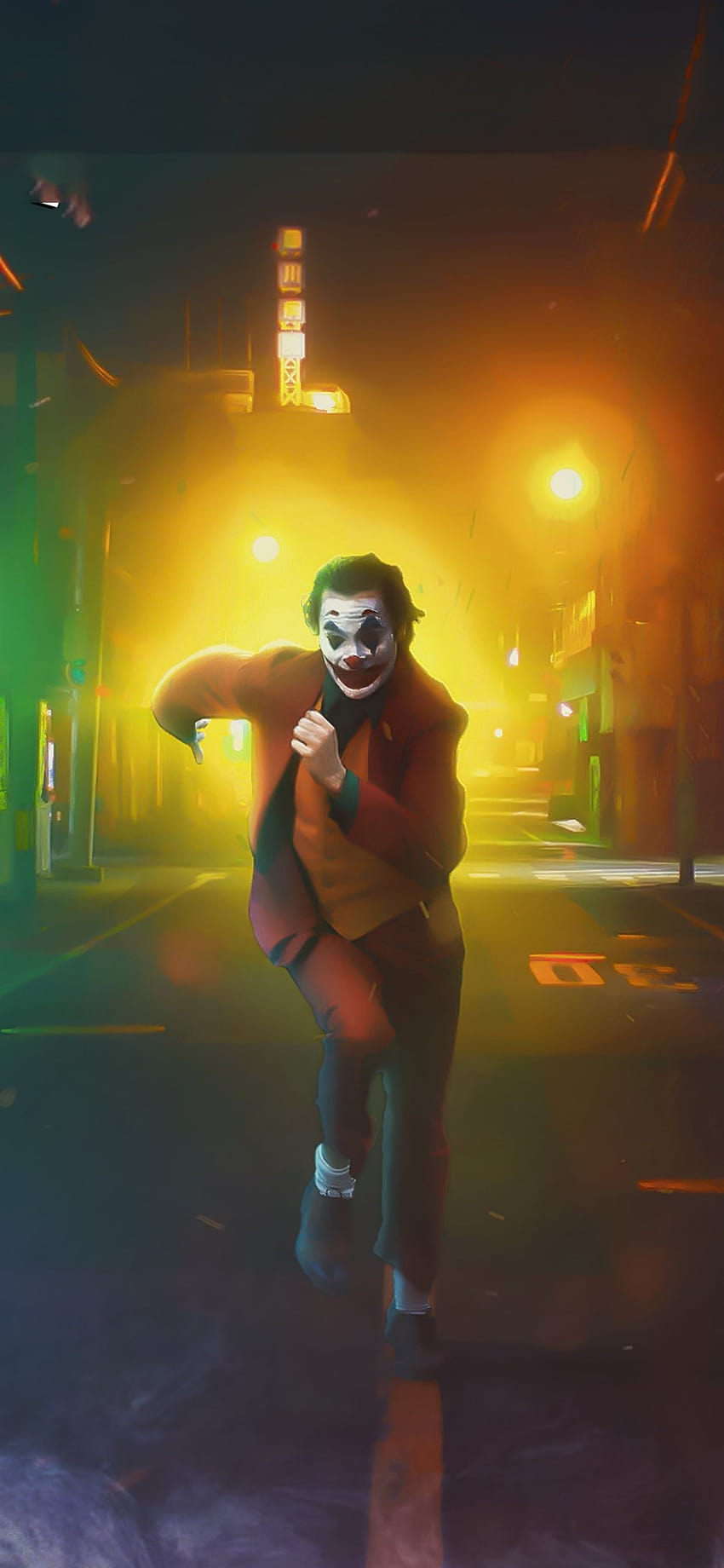 Joker iphone, neon joker HD phone wallpaper | Pxfuel