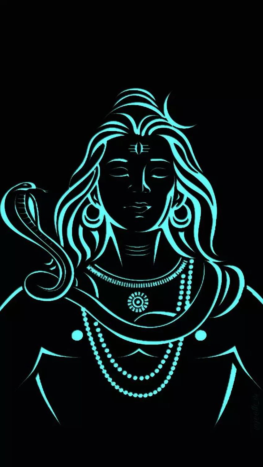 Lord Shiva by captainvishnu, lord shiva dark HD phone wallpaper | Pxfuel