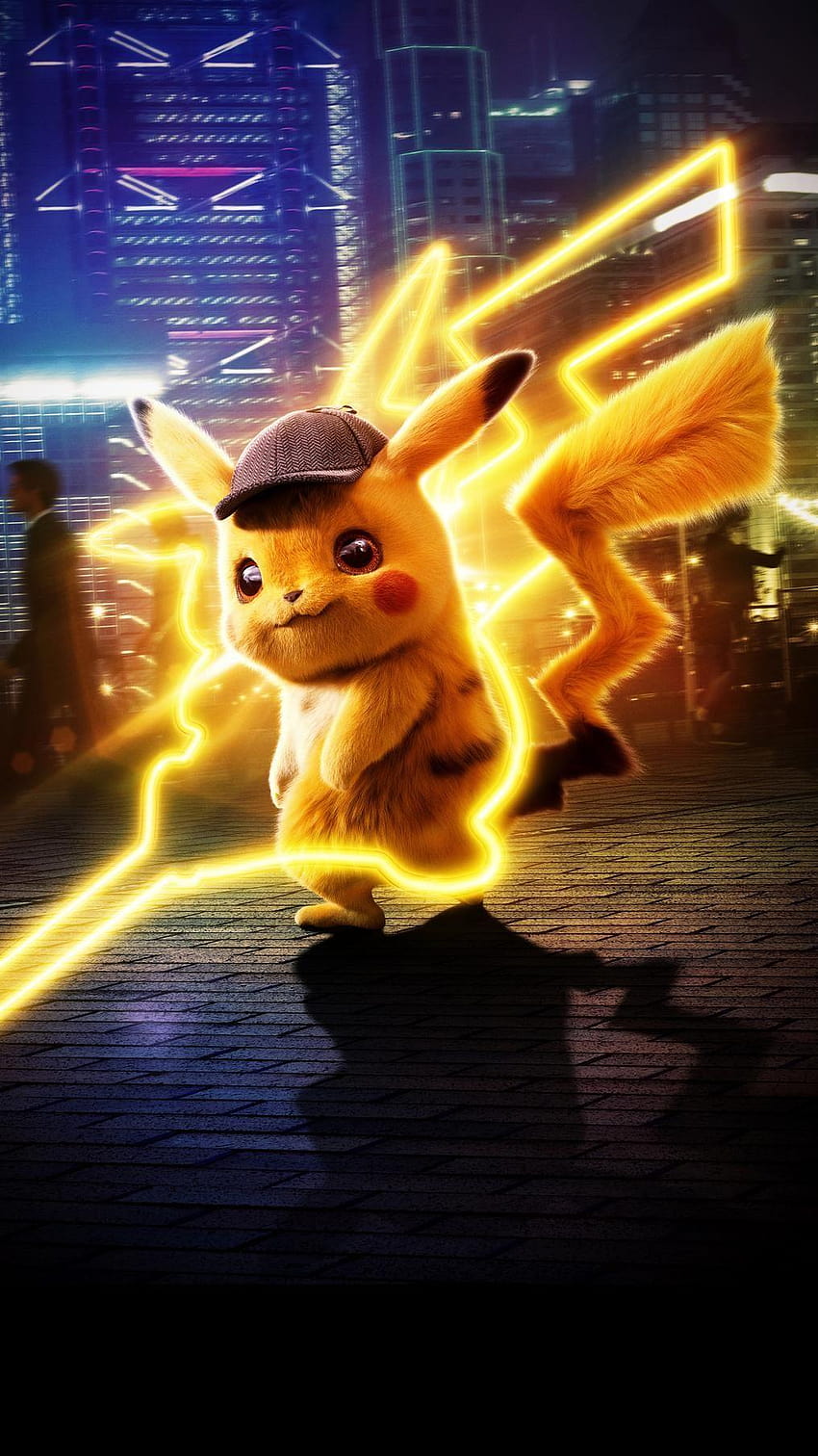 Pokémon detektyw Pikachu, pokemon iPhone pikachu popiół Tapeta na telefon HD
