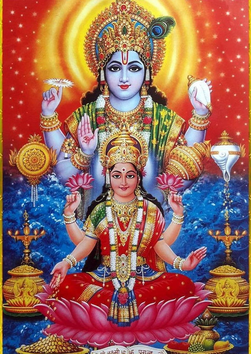 Sri Lakshmi, lakshmi narayana HD telefon duvar kağıdı