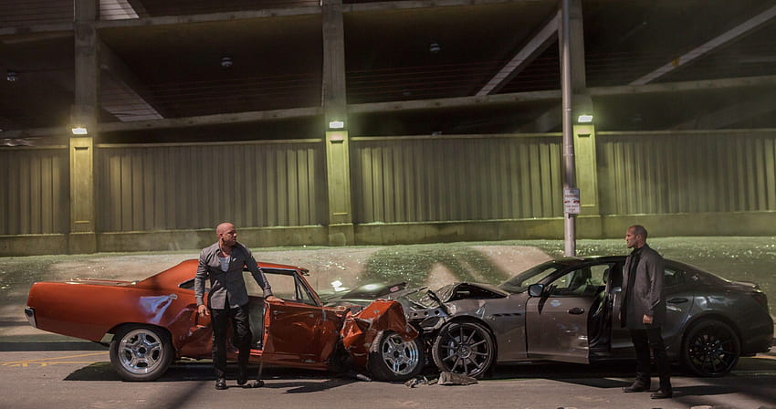 Fast and Furious 7 Unfall Ultra, Autounfall HD-Hintergrundbild