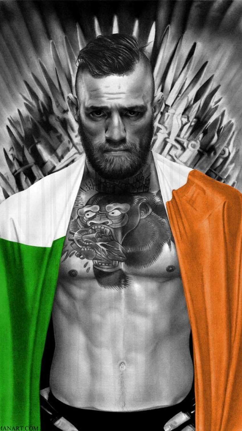 Conor McGregor iPhone, conor mcgregor art HD phone wallpaper