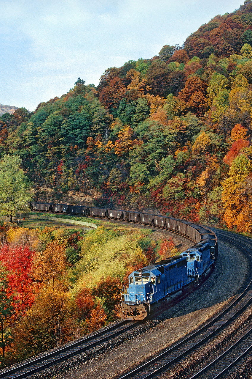 The Prettiest Fall Train Trip in the U.S. Starts at Just $53, autumn trains HD phone wallpaper