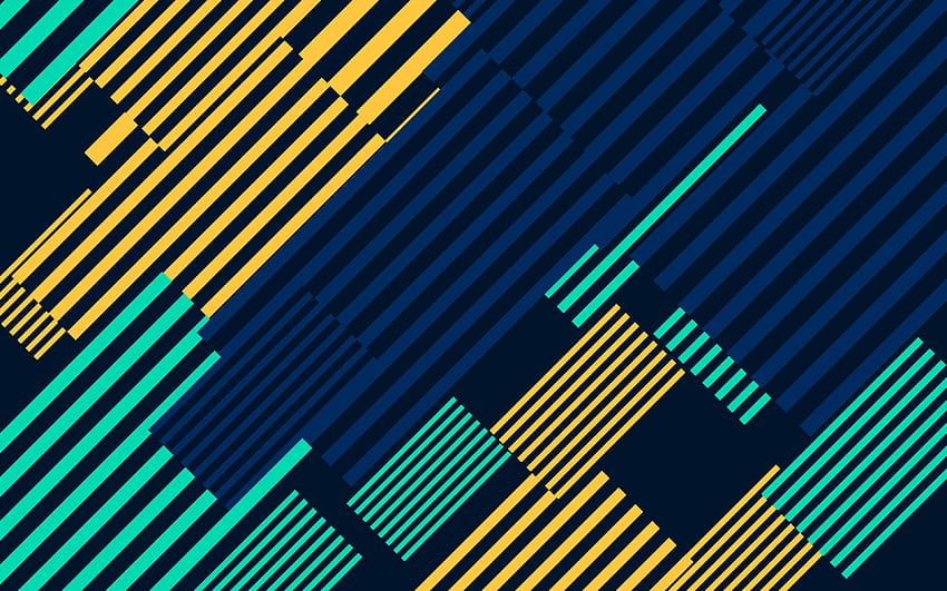 colorful diagonal lines, material design, creative, linear patterns, geometric shapes, abstract backgrounds with resolution 3840x2400. High Quality HD wallpaper