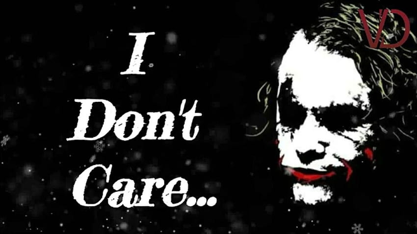 Joker Attitude Pic, citations d'attitude de joker Fond d'écran HD