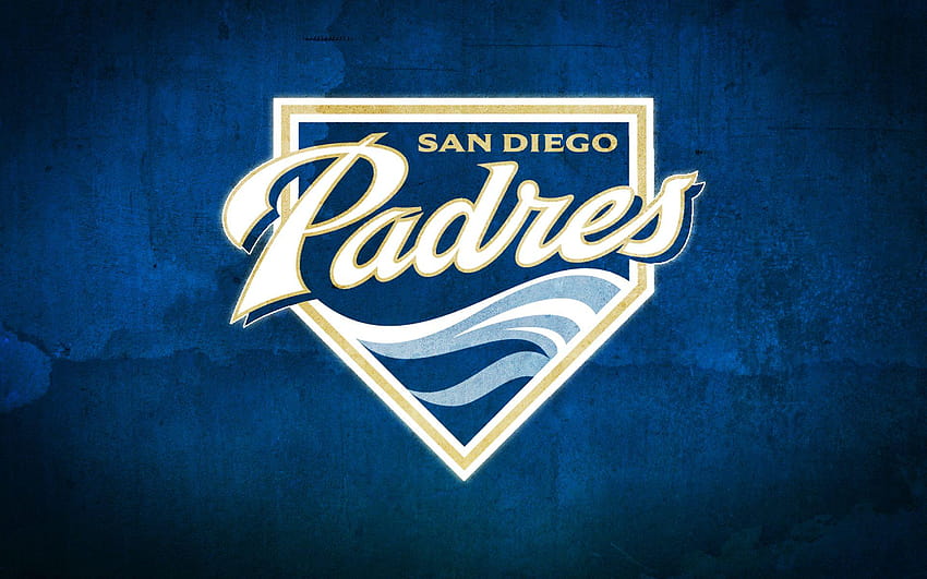 MLB San Diego Padres Logo Team 2018 в бейзбол, san diego padres 2018 HD тапет