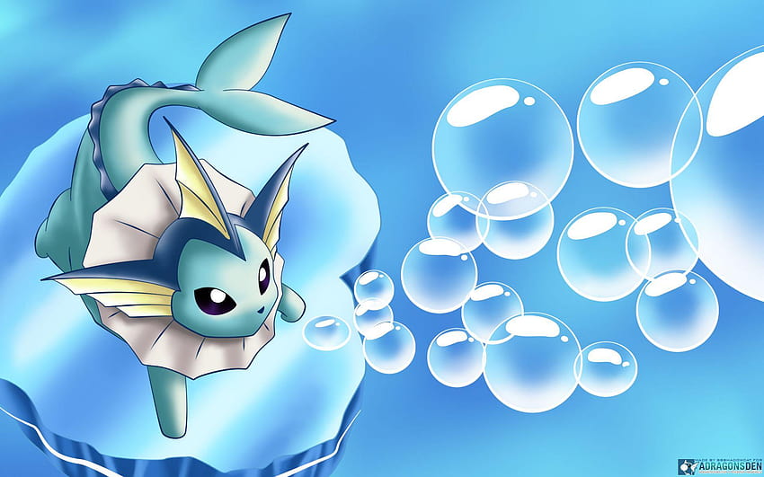 Vaporeon . Don't see your favorite Pokemon on this HD wallpaper