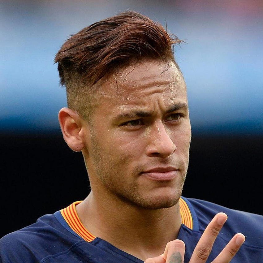 Lets take a look at Neymar's hair styles through the years .. #hairrev... |  curly hair undercut | TikTok