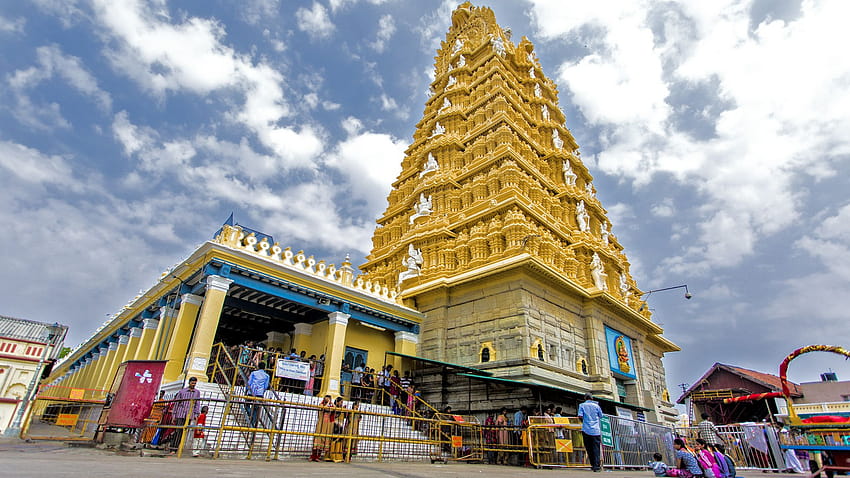 Tempio di Sri Chamundeshwari – Ottieni ora India Sfondo HD