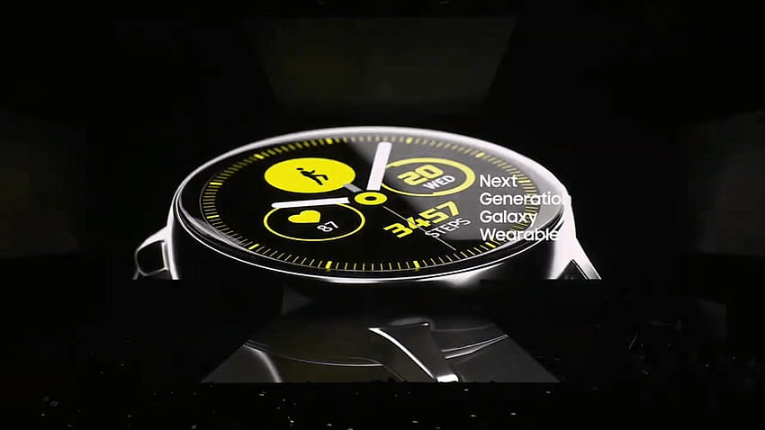 Nuovi dispositivi indossabili Samsung, Samsung Galaxy Watch attivo Sfondo HD
