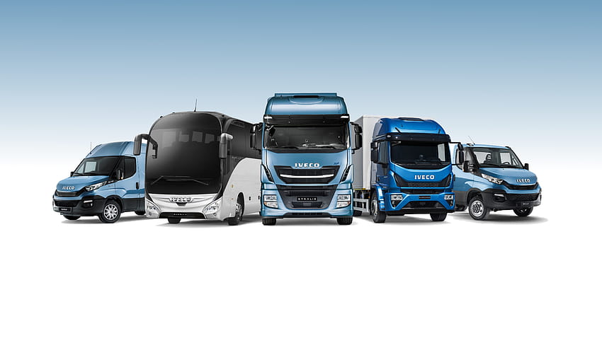 Bus IVECO lorry Front automobile 5952x3348, cars and trucks HD wallpaper