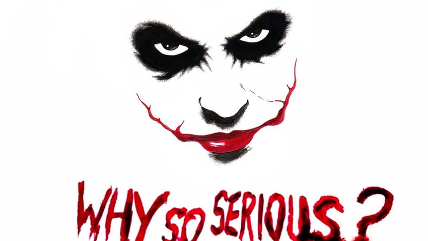 so serious clipart, why so serious HD wallpaper