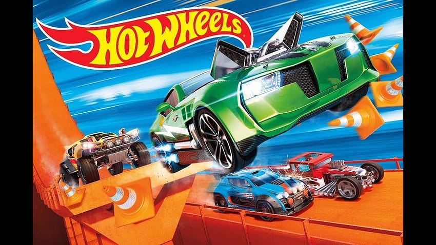 Zespół Hot Wheels buduje epickie samochody wyścigowe Tapeta HD