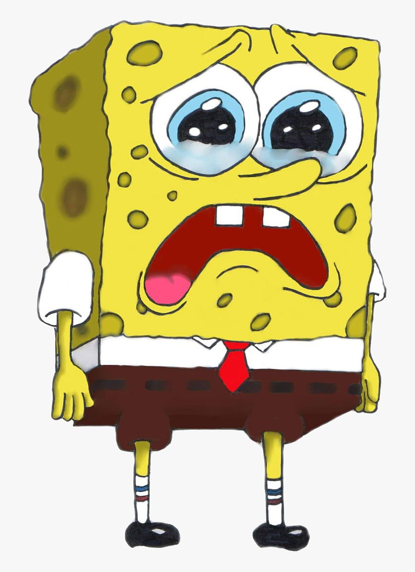 Bob Esponja rosto triste, Bob Esponja triste papel de parede HD