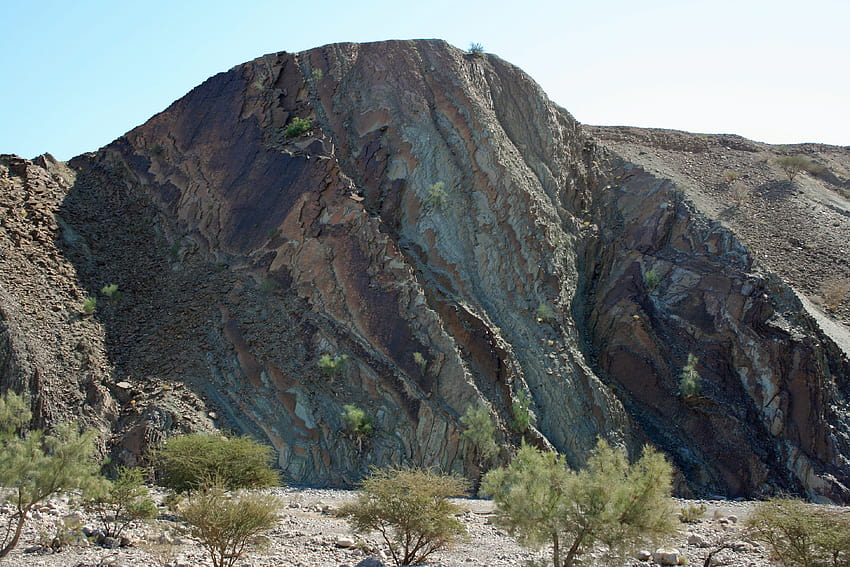 Mountains: Rass Oman Stone Nature Hadd Pass Mountain Rock Near HD wallpaper