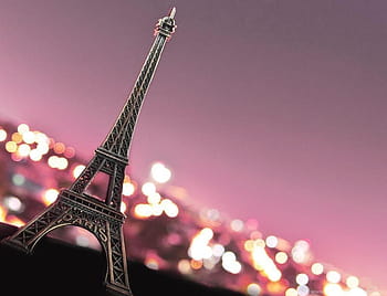 Balcony in Paris. Eiffel Tower. Pink monochrome vector illustration.  Template for design. Cartoon style. 11858502 Vector Art at Vecteezy