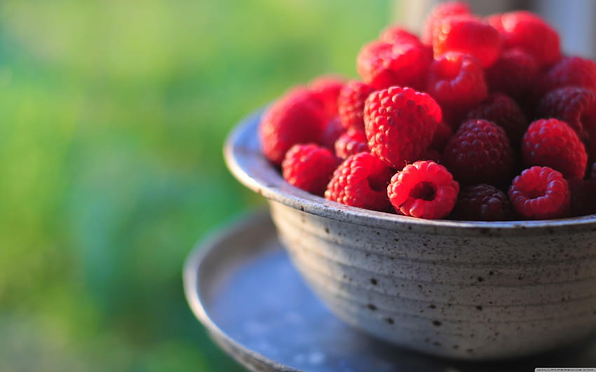 Fresh Raspberries ❤ for Ultra TV HD wallpaper
