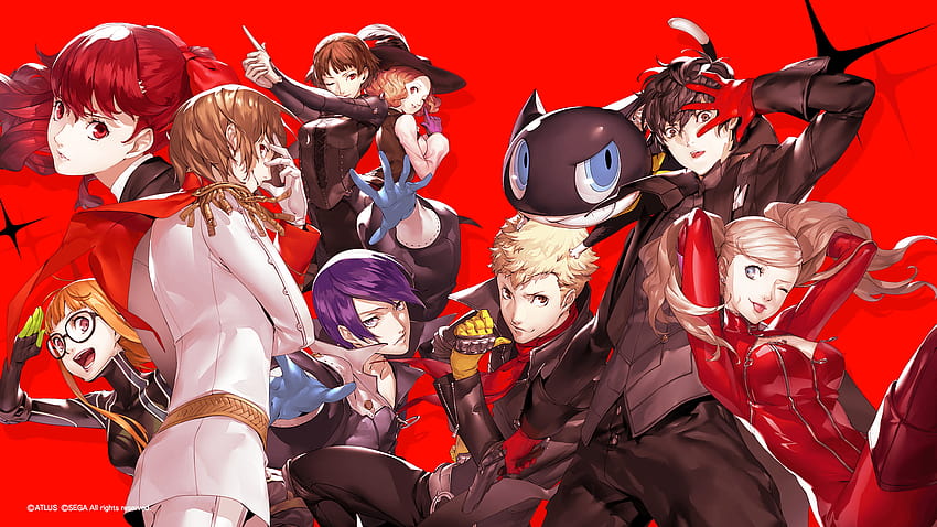 Persona 5 Royal: Bloat Without Focus HD wallpaper