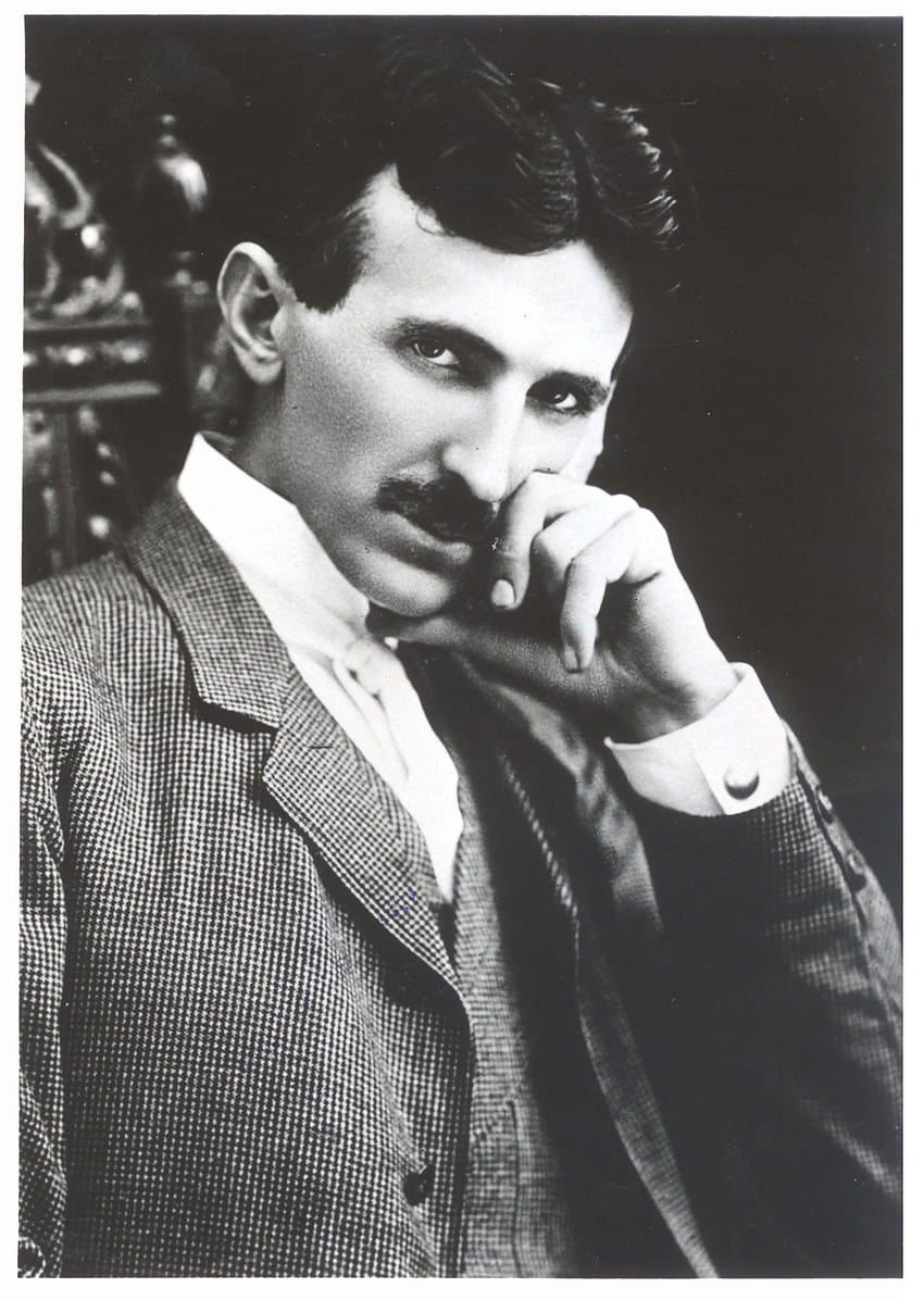 Hochwertiger Nikola Tesla HD-Handy-Hintergrundbild