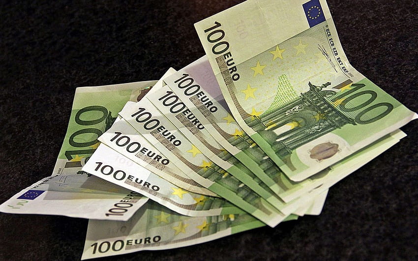 1440x900 pieniądze, euro, zielony, czarny panoramiczny 16:10 tła, zielone pieniądze Tapeta HD