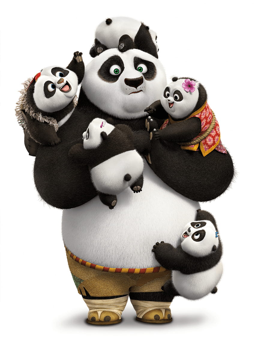 KUNG FU PANDA 3 Awesome Edition su Blu, kung fu panda baby Sfondo del telefono HD