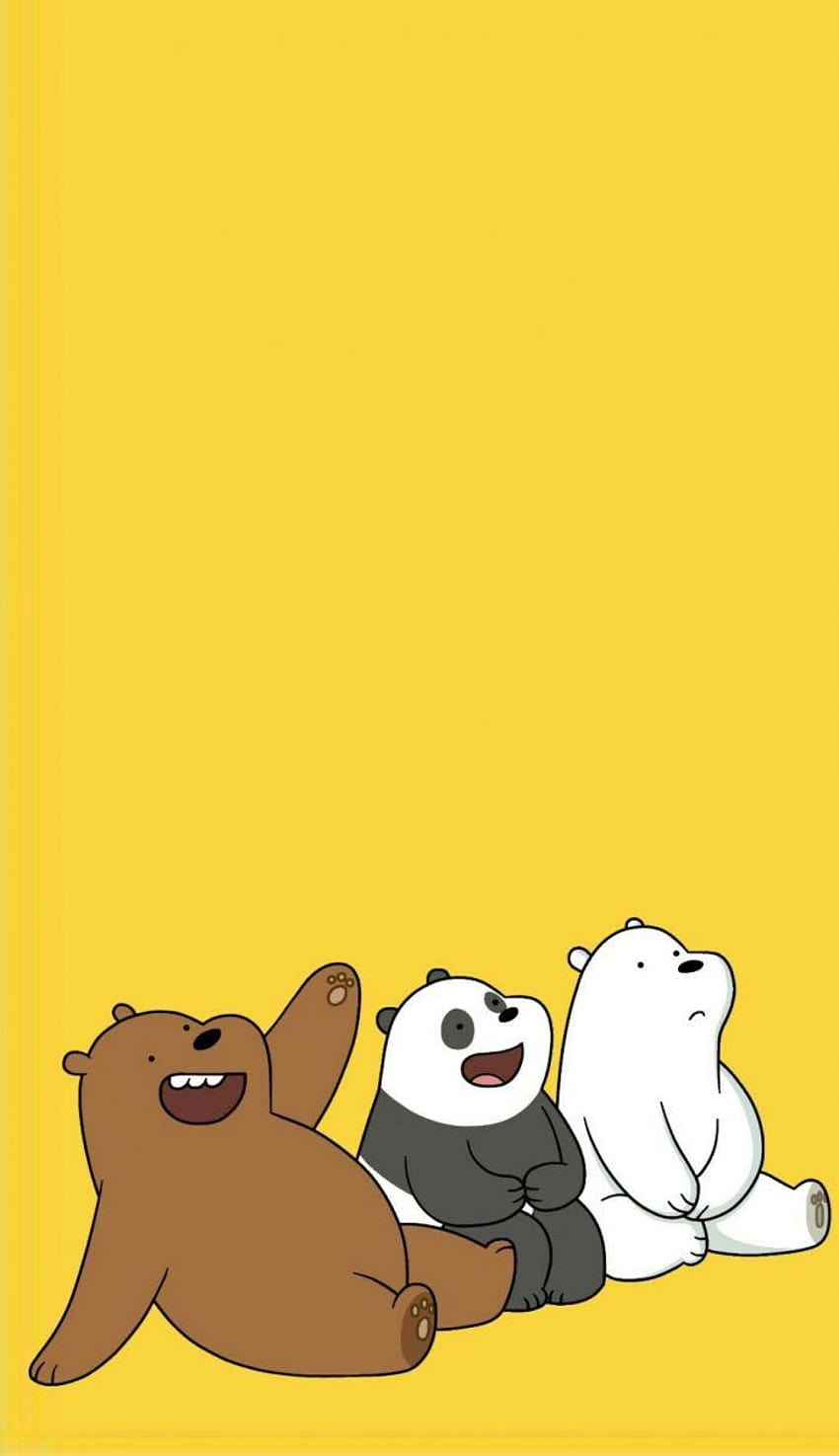 Grizzly We Bare Bears ~ molimoo, we bare bear tumblr HD phone wallpaper