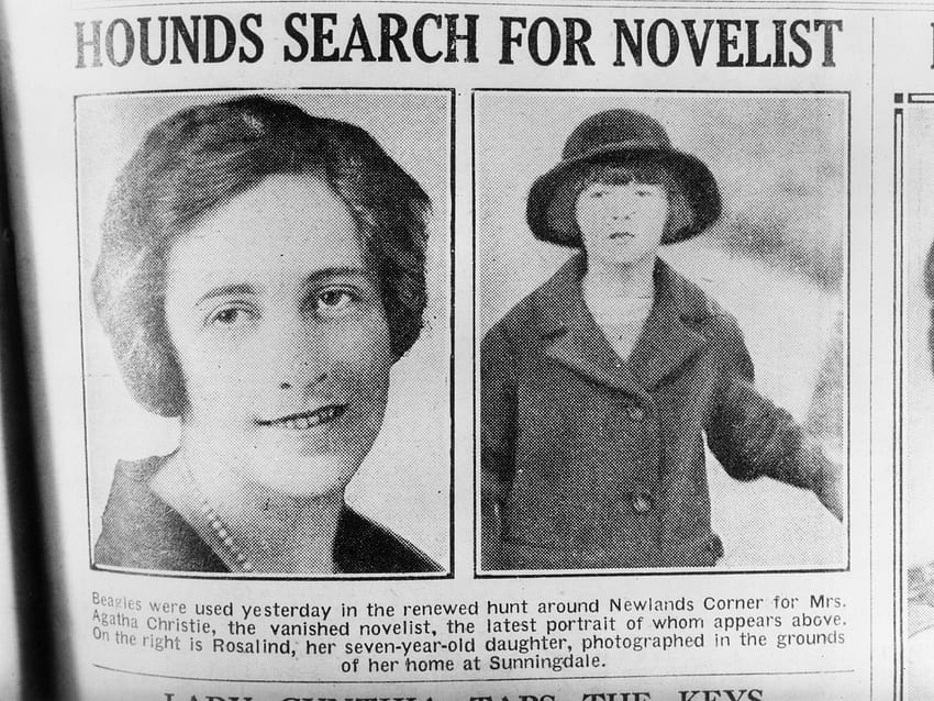 Agatha Christie: Mystery of crime writer's disappearance tackled in Kate Mosse story HD wallpaper