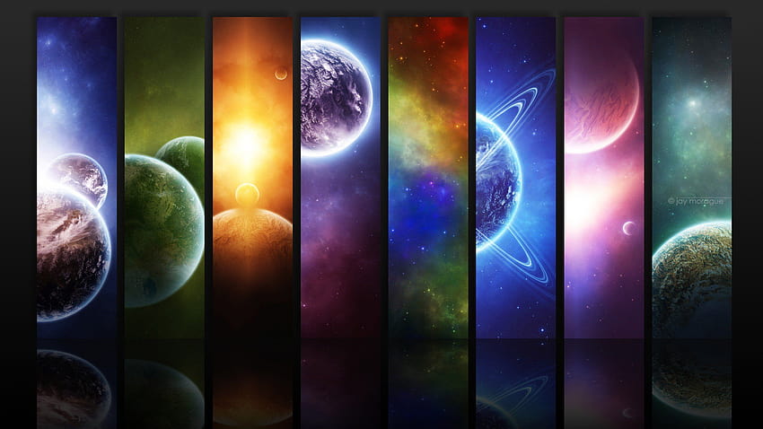 outer space ultra HD wallpaper