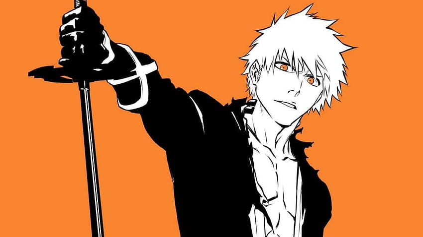 Wallpaper sword, game, Bleach, anime, katana, Ichigo, asian, Kurosaki  Ichigo for mobile and desktop, section сёнэн, resolution 1920x1080 -  download