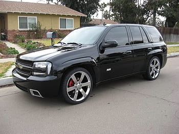 2008 Black Chevrolet TrailBlazer SS , Mods, Upgrades HD wallpaper | Pxfuel