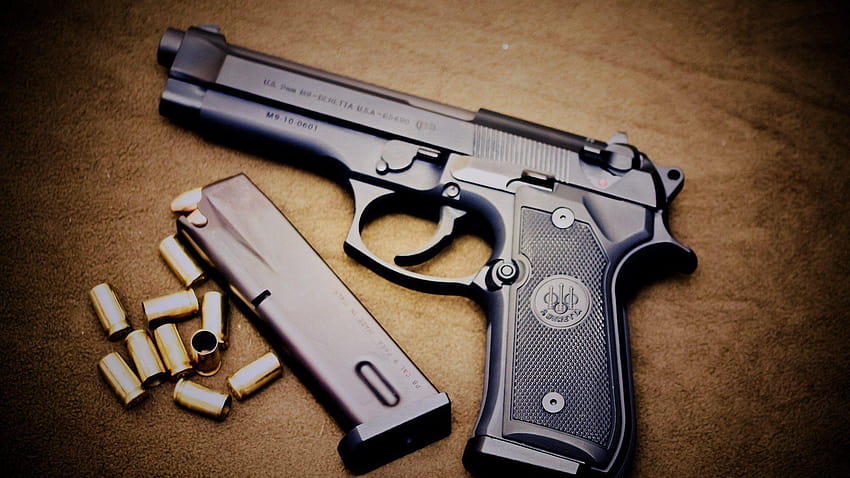 Beretta M9 Pistol, pistel HD wallpaper