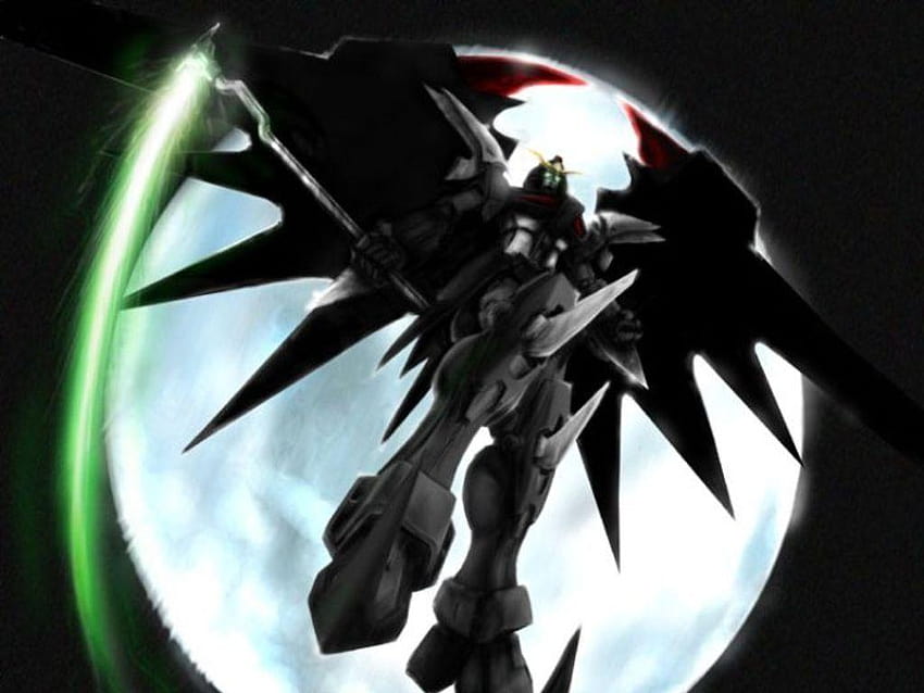 Gundam Wing Deathscythe, asas de gundam, valsa sem fim papel de parede HD