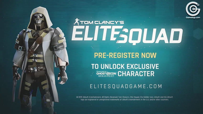 Tom Clancy's Elite Squad organise une bêta fermée sur mobile, personnage d'élite Fond d'écran HD