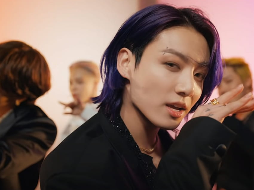 Jungkook Eyebrow Piercing in BTS 'Butter' Music Video Sends Fans Wild, jungkook butter HD wallpaper