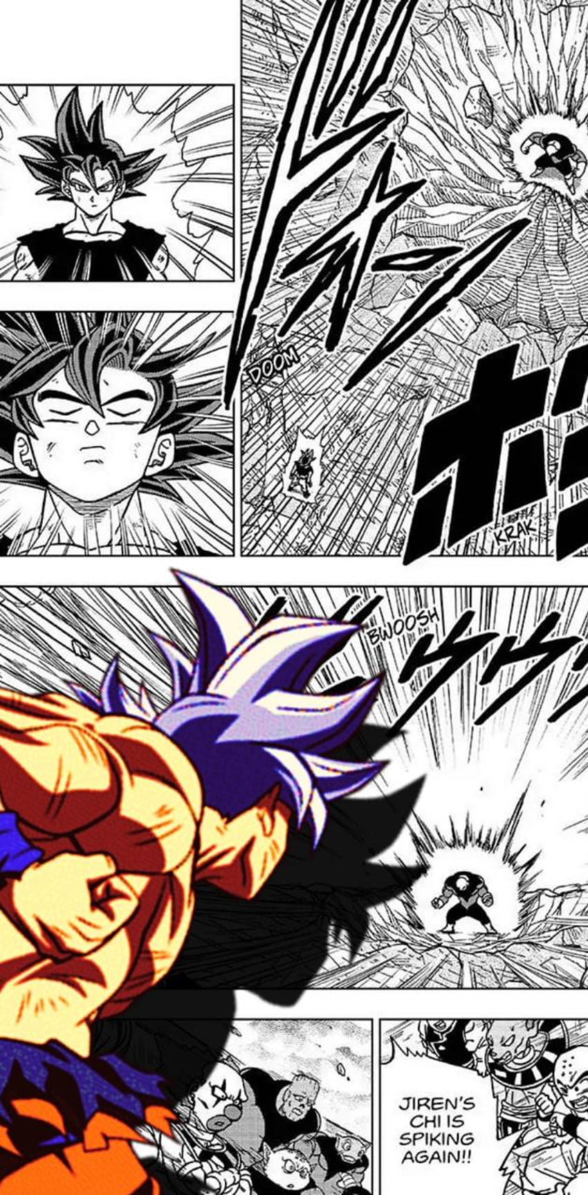 Panneau Manga Goku MUI par SkyblueMillard347, manga goku Fond d'écran de téléphone HD