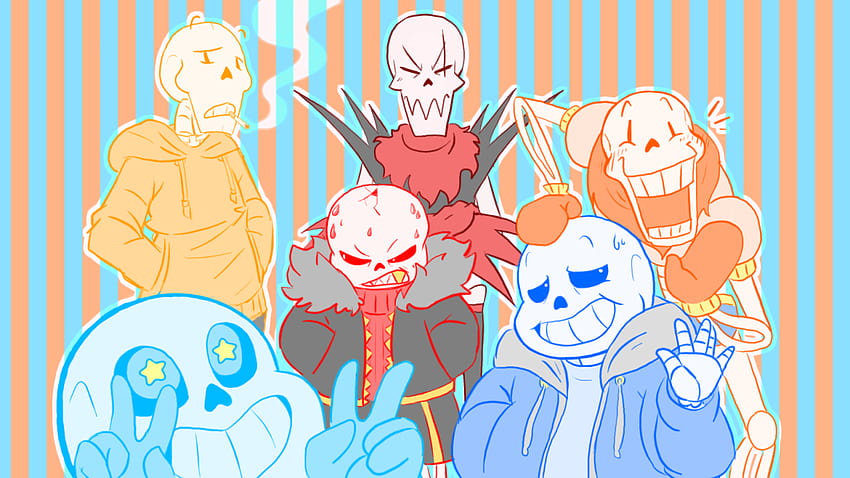 ffffucking who even knows anymore??, underfell papyrus HD wallpaper