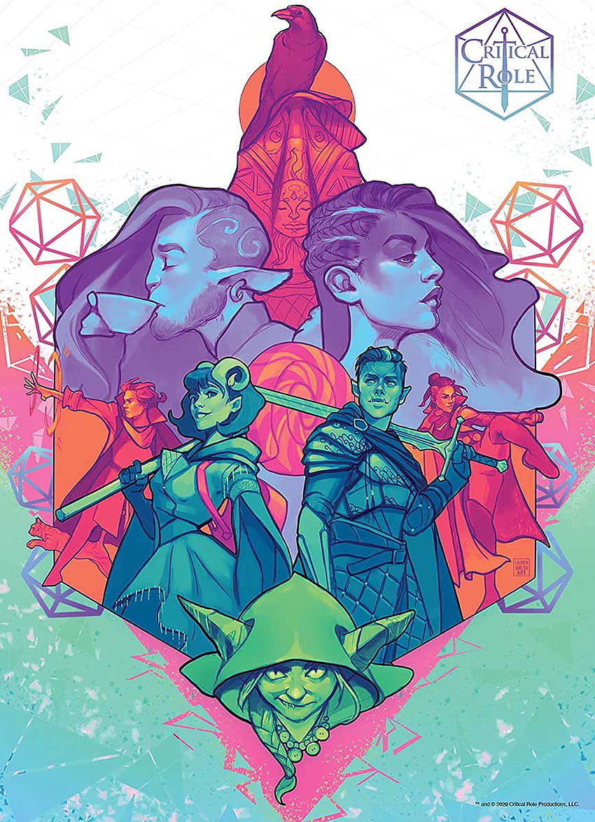 Critical Role Wallpapers by VividVisions  Critical role Critical role  fan art Role
