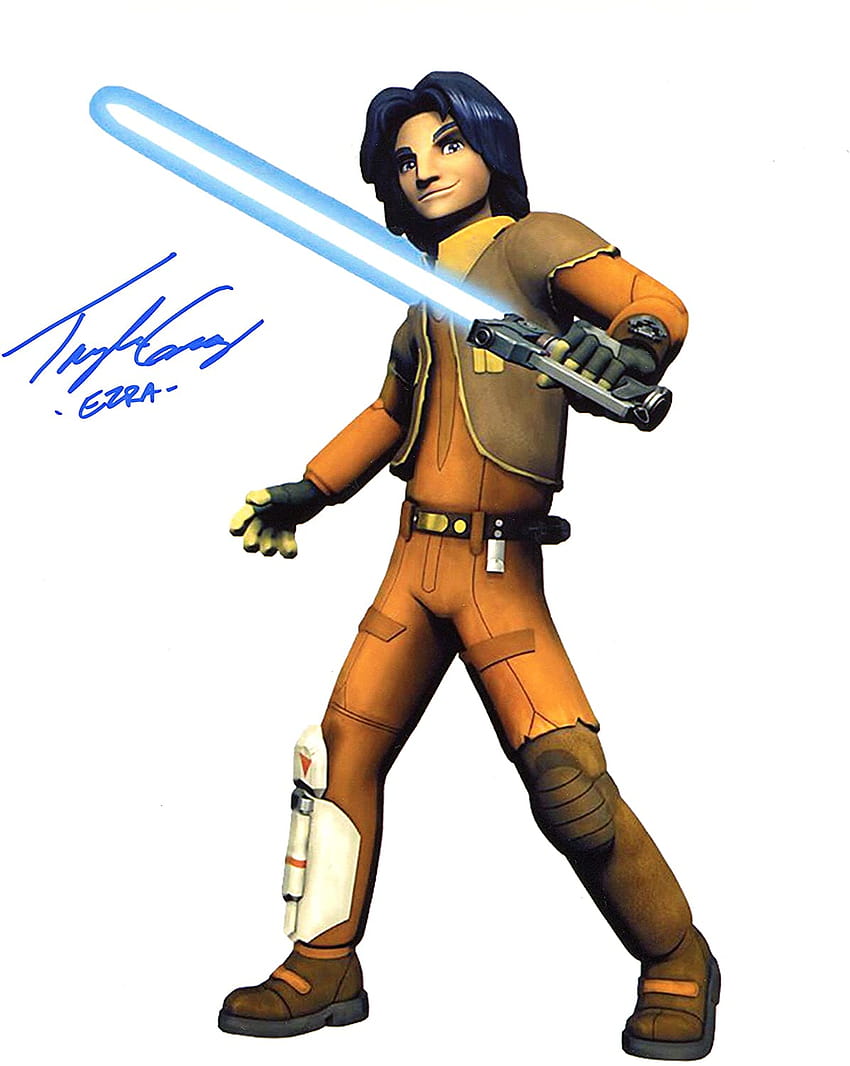 Taylor Gray Signed / Autographed Star wars Rebels wars 8x10 Glossy of Ezra Bridger Includes Starleague Sports Certification, Proof Of signing and Cataloged Number with COA. Entertainment Autograph Original. Ezra at, ezra bridger star wars rebels HD phone wallpaper