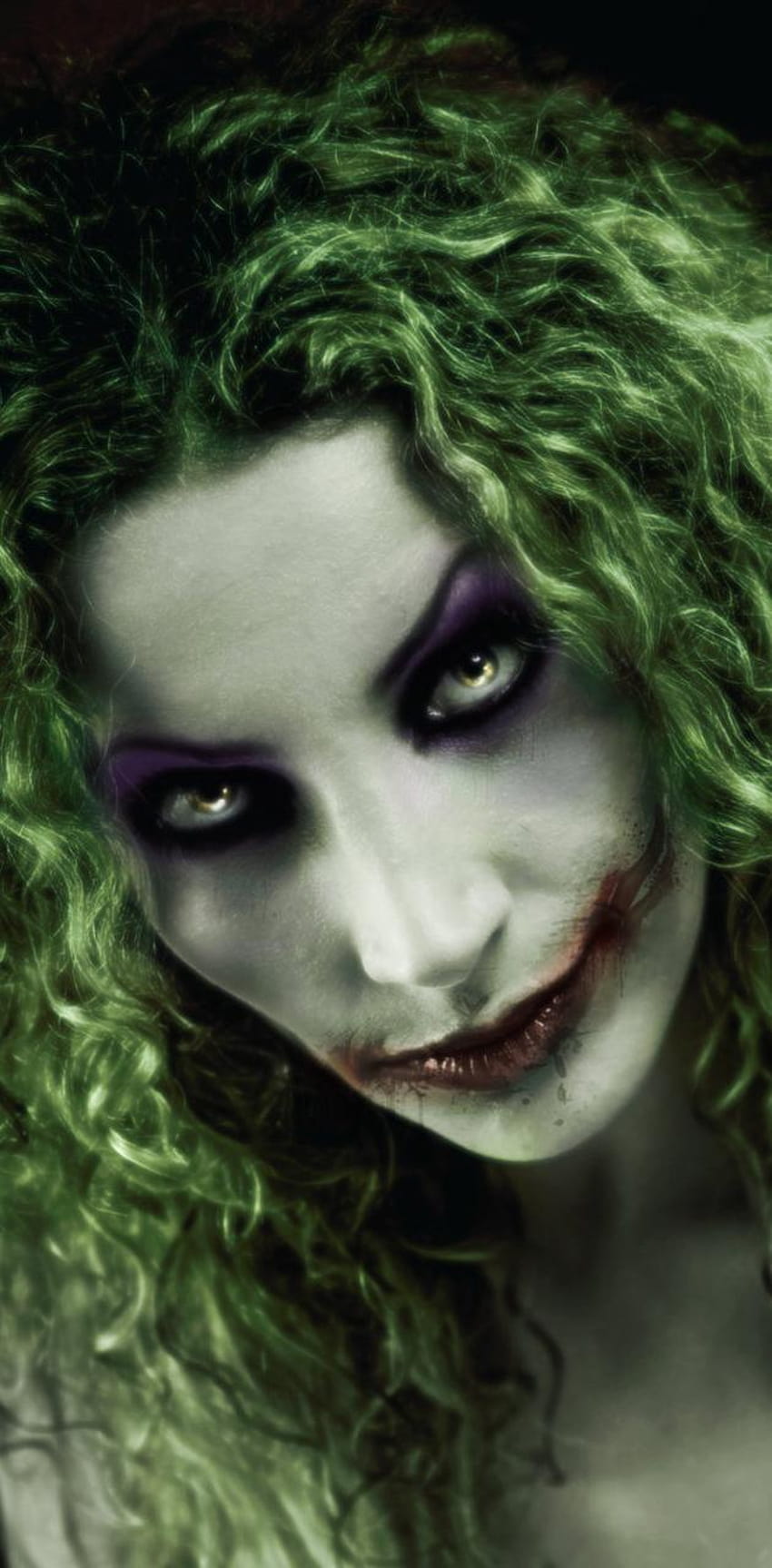 Joker Girl by Midnight_KING_, female joker HD phone wallpaper