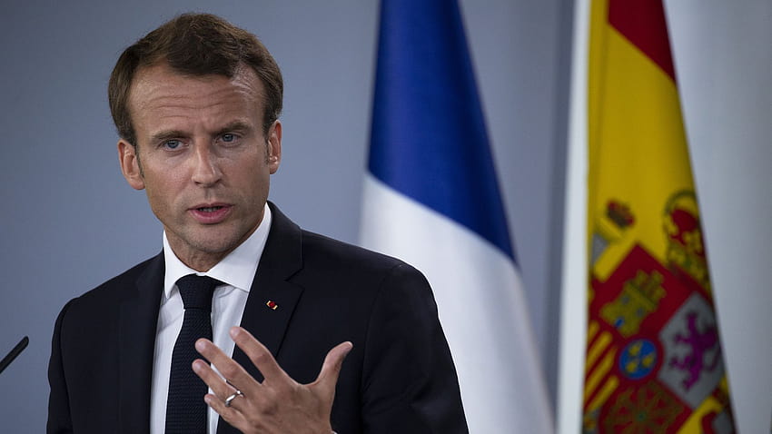 Emmanuel Macron dari Prancis mengatakan E.U. tidak bisa lagi mengandalkan AS untuk keamanan Wallpaper HD
