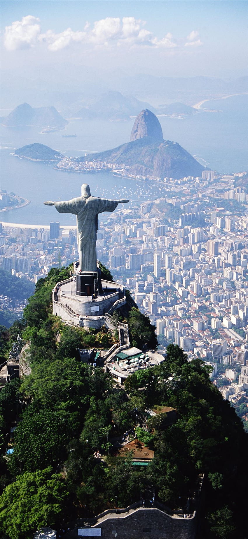 Rio De Janeiro'nun 14 Popüler Turistik Cazibesi –... iPhone X HD telefon duvar kağıdı