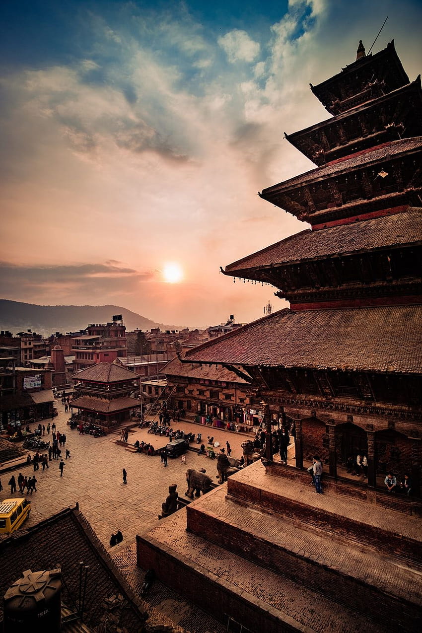 네팔 게시자: Ryan Anderson귀여운, 네팔 사원 HD 전화 배경 화면