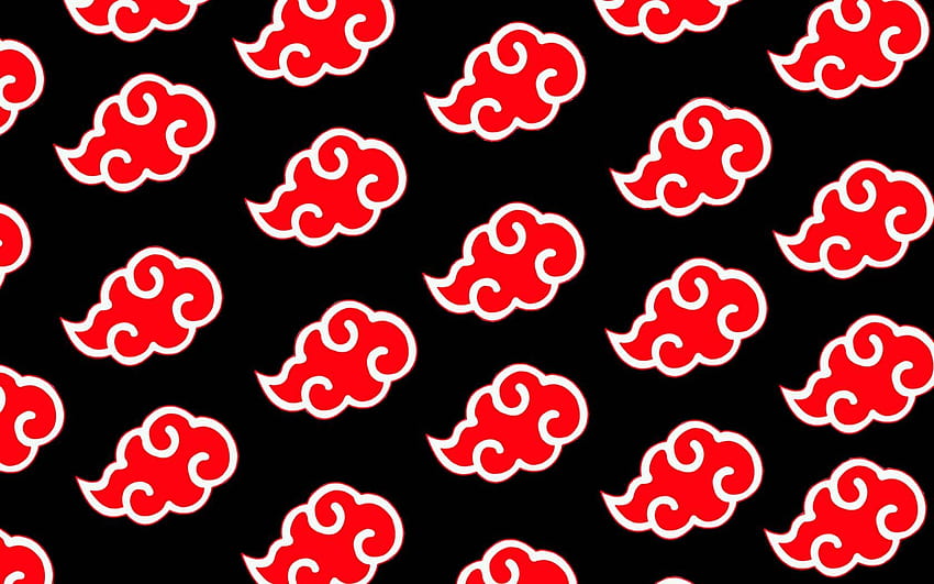 Akatsuki por chevronguy, símbolo da akatsuki papel de parede HD