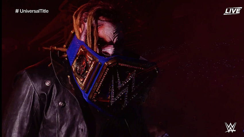 WWE: Bray Wyatt Reveals The Fiend's Personalized Universal, the fiend champion belt HD wallpaper