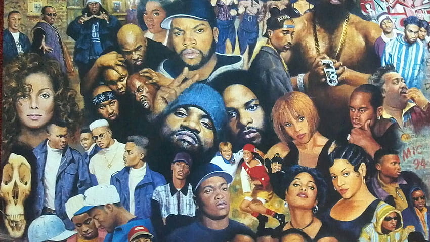 Rap Collage, computer rap HD wallpaper