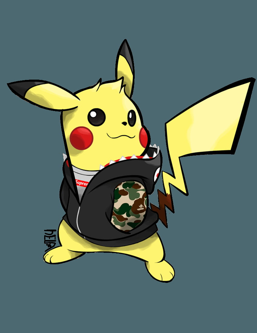 Pikachu Supreme wallpaper by Watty_Otaku - Download on ZEDGE™