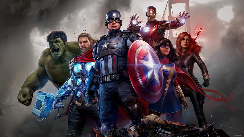 Marvel's Avengers, Hulk Marvels Avengers oyunu PS5 ve Xbox Series X'e Geliyor HD duvar kağıdı